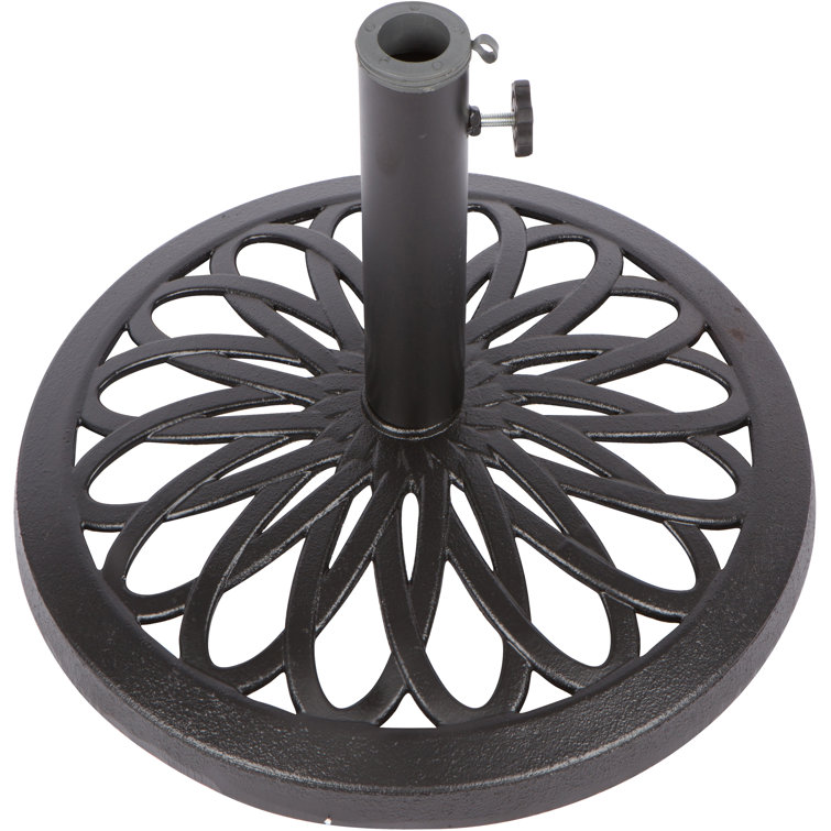 Arlmont & Co. Davon Cast Iron Patio Umbrella Base & Reviews Wayfair